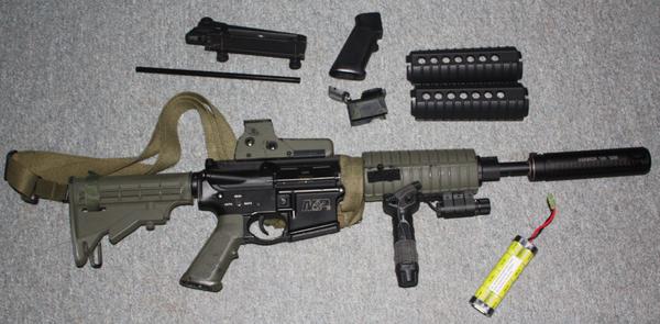 M&P15 full metal CQB Kit.