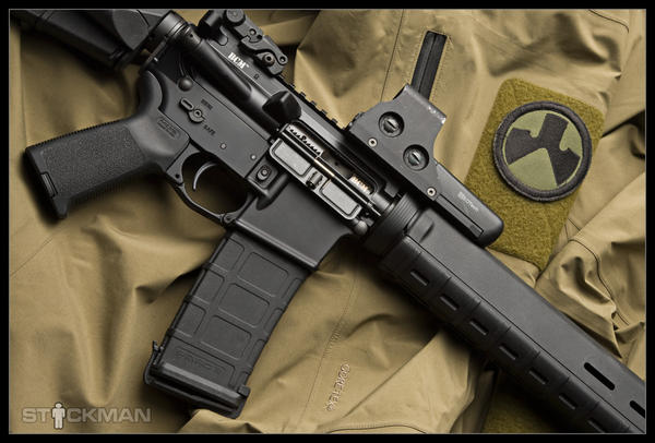 Magpul M16 with an awesome patch