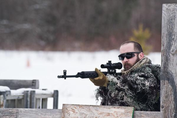 Vimy Airsoft Field, Jan 18,2015